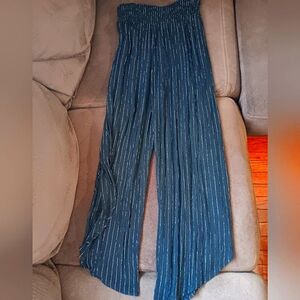 NWOT Split Palazzo Black Elegant Pants